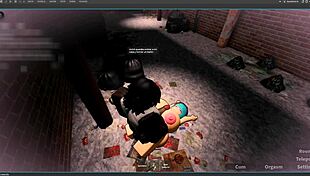Cheating on Boyfriend with Huge Black Cock in Alley Cumshot