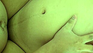 single mom gets fucked doggy on balcony while kids play below