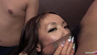 skinny japanese teen gets gangbanged rough with multiple creampies uncensored 😱🍆💦