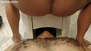 their hot piss floods our humiliated faces and fills our eager mouths completely