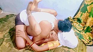 late night fucking telugu wife in red sari on indian ranch