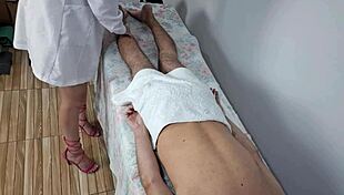 WOW! Married Massage Wife Fucks Clients Raw!