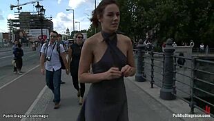 bound leather slut, how's it feel getting hardcore fucked public by that monster cock?