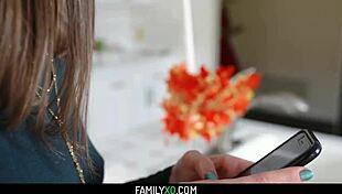 Step Family Orgy with Aften Opal and Alix Lynx for Thanksgiving