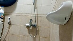 Hey are you peeking at my chubby ASIAN curves while I shower in softcore homemade tease?