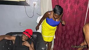 Big Cock Tenant Makes Landlord's Horny Big Tits Housewife Squirt Hard