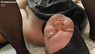 their hot piss floods our humiliated faces and fills our eager mouths completely