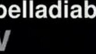 wanna see this sexy latina milf oil her pantyhose and pretty feet up close?