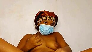 small tits babe thrusts plastic bottle deep into vagina for dirty masturbation