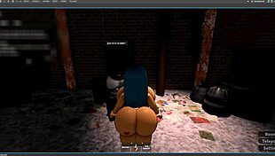 Cheating on Boyfriend with Huge Black Cock in Alley Cumshot