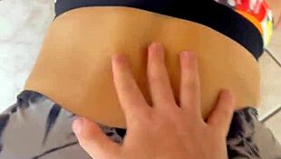 oh man... this perfect big ass latina neighbor's tits bounce wild while i pound her hard
