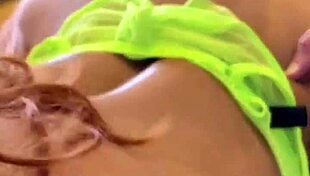 real amateurs sneak backstage for wet shower threesome after lesbian play