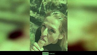 danique sinners dutch milf tempts with outdoor fucking allure