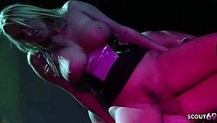 big ass domina milf slams fixed slave's long cock in rough femdom ride