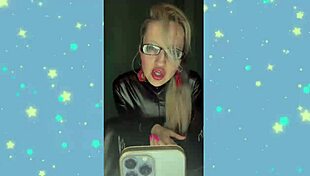 Your WIFE catches you BEGGING to be her bimbo MAID in this humiliating clip