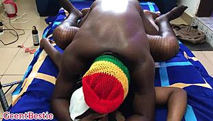 Homemade Missionary with Muscular Couple's Passionate Orgasms