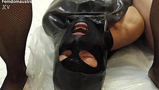 their hot piss floods our humiliated faces and fills our eager mouths completely