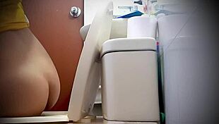 Nurse Miranda pisses publicly in my house? Hidden cam catches her sexy LATINA PUSSY outdoor