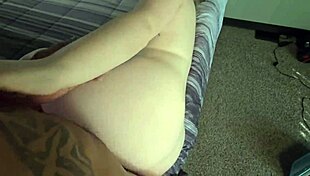 snow bunny fights bbc bareback then jungle bunny side finishes her part 2