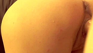 This pornstar dives into a wild fantasy, bending over for her brother's doggystyle cum on ass pounding, all uncensored