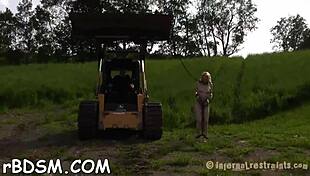 What if punishing this playgirl's tight pussy turns into a nasty BDSM game?