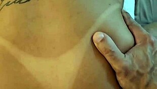 Kalena Mitrak squirts begging to fuck two guys as used Latina puta wife