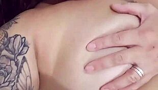 my lover's armpit fetish makes him cum just watching me like this?