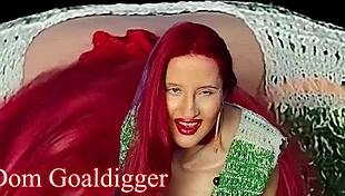 goddess in costume makes you lose your cock forever with big tits joi rabbit toy tease 😈🍆💦