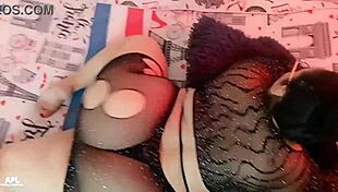 ay madrastra puta, mira tu culo grande mientras me chupas la polla y te cojo en cuatro parte 1