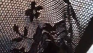 Pregnant Gretala flashes her see-through thong outdoors - wanna see more?