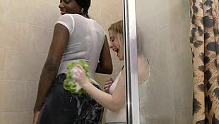 Damn, Paris Love's Wet Interracial Yummyness Explodes!