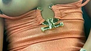 Latina Flashes Tits Dildo Fucks Creamy Pussy Taxi Ride