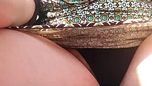 god, my pussy looks so hot up close in this truck