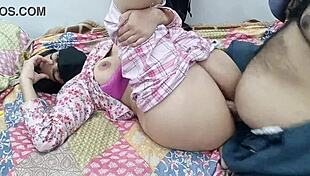 desi pakistani student's big ass tempts her stepbrother in secret