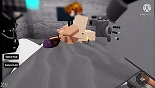 Roblox Nerd Pounds Trashy Plastic Bimbo's Big Tits and Tight Holes