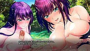 hey join us for this wild threesome titty fuck action