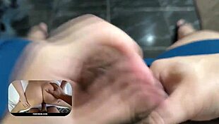 Cheating Stepmom Deepthroats Stepsons Cock with Big Tits Out