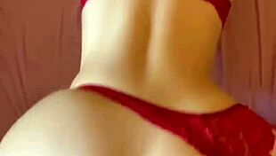 does my ass look bigger in red babe bent over for you? 😉🍑