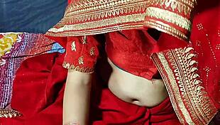 Newlywed desi bhabhi screams as devar pounds her hard first night!