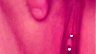pretty chubby girlfriend teases from bathroom toilet in lingerie