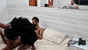 backstage with naughty alicia ribeiro getting railed by two studs while jr films the wild ride