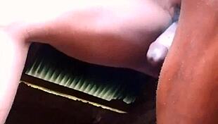 black beauty strips teasing for dick on easter monday come play
