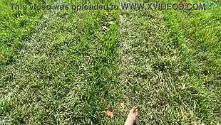 I'm jerking cock outdoors this fall