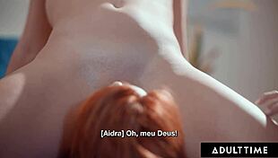 Wow Aidra Fox Seduces Kenna James Into Shaved Pussy Licking Frenzy!