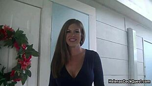 helena price sets up swinger wife mrs ivy for first black cock pounding real milf interracial creampie!