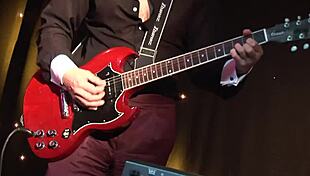 Guitarist Fucks Cute Blonde Doggystyle Licks Balls Then Sprays Urine On Shaved Pussy!
