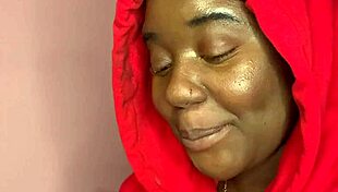 Shy Hood Chick Jerks Dildo With Dirty Talk Handjob