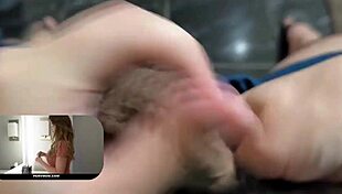 Cheating Stepmom Deepthroats Stepsons Cock with Big Tits Out