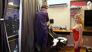 Naughty Teen Offers Ass to Investigator to Avoid Jail Time