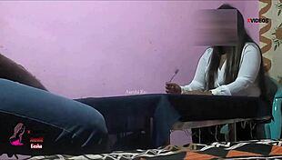 i love caring for my patient's throbbing big cock as ebony indian doctor